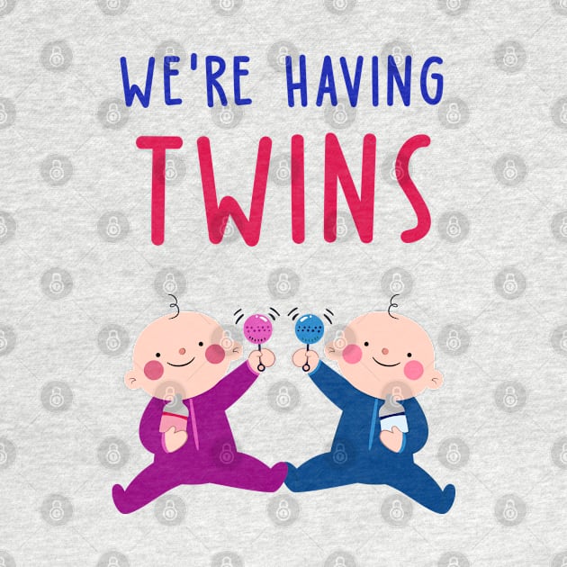 We're Having Twins - Boy & Girl by AllThingsNerdy